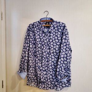 English Laundry Paisley Long Sleeve Shirt XXL